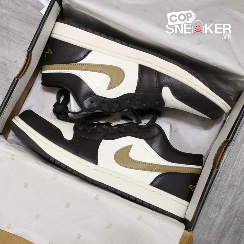 Giày Nike Air Jordan 1 Low ‘Shadow Brown’ Best Quality