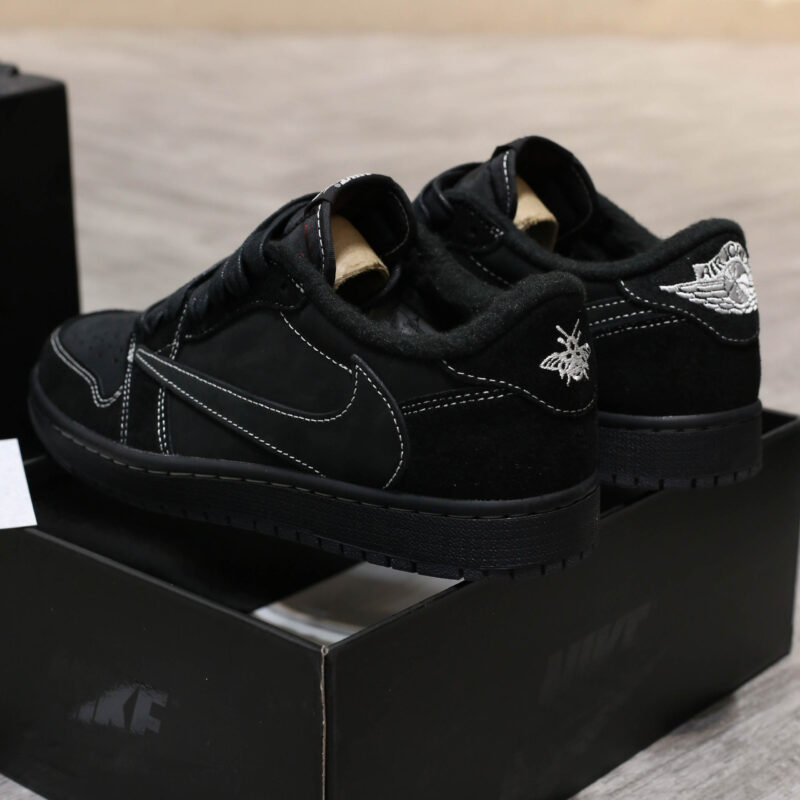 Giày Nike Air Jordan 1 Retro Low OG SP Travis Scott ‘Black Phantom’ Best Quality