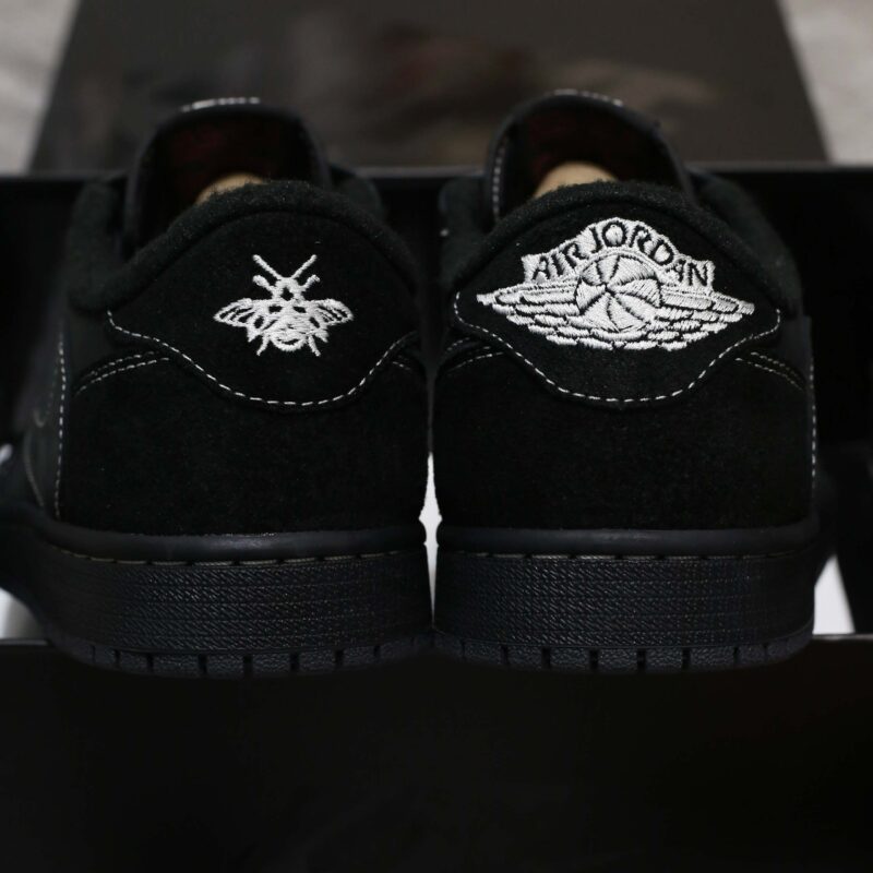 Giày Nike Air Jordan 1 Retro Low OG SP Travis Scott ‘Black Phantom’ Best Quality