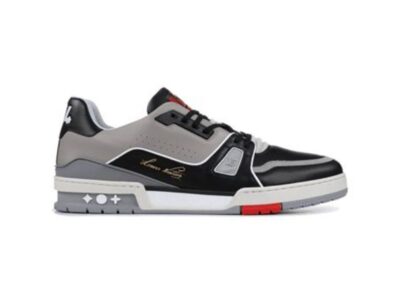 Giày Louis Vuitton Lv Trainer #54 Signature Black Grey Red Best Quality