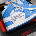 Giày Nike Air Jordan 1 Off White Blue Xanh Best Quality