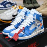 Giày Nike Air Jordan 1 Off White Blue Xanh Best Quality