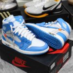 Giày Nike Air Jordan 1 Off White Blue Xanh Best Quality