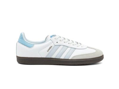 Giày Adidas Samba OG ‘White Halo Blue Gum’
