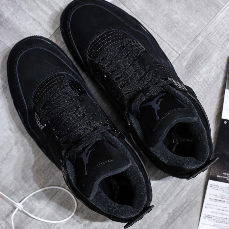 Air Jordan 4 Retro ‘Black Cat’ Best Quality