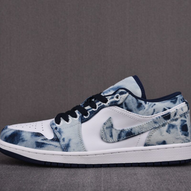 (BEST) Air Jordan 1 Low SE 'WASHED DENIM'