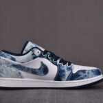 (BEST) Air Jordan 1 Low SE 'WASHED DENIM'
