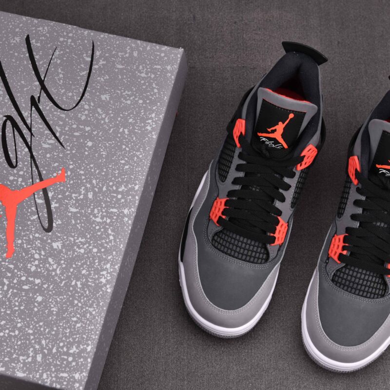 (BEST) Air Jordan 4 Retro 'Infrared'