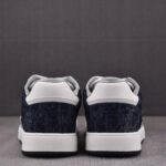 (BEST) Dior B27 Low Denim Blue White Dior Tears Oblique Galaxy Leather