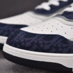 (BEST) Dior B27 Low Denim Blue White Dior Tears Oblique Galaxy Leather