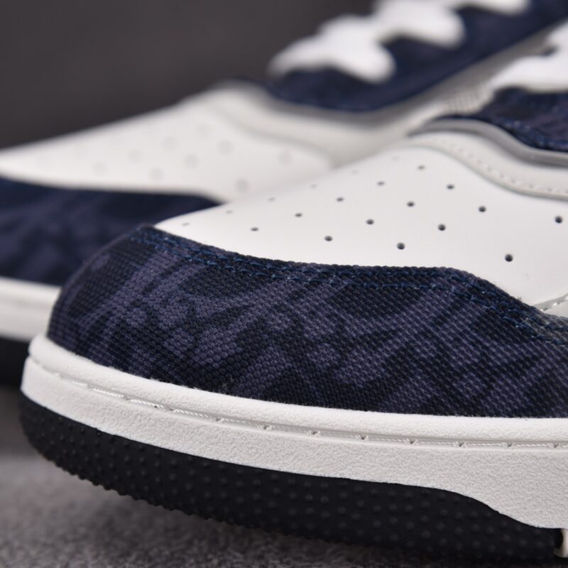 (BEST) Dior B27 Low Denim Blue White Dior Tears Oblique Galaxy Leather