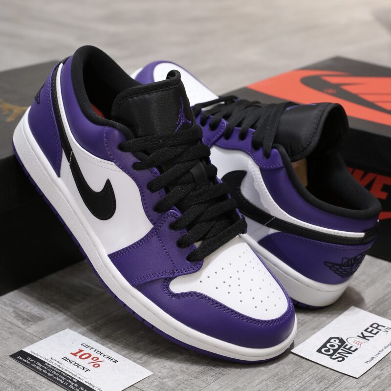 Giày Air Jordan 1 Low ‘Court Purple’ Best Quality