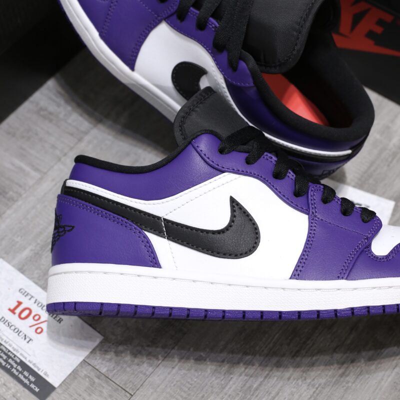 Giày Air Jordan 1 Low ‘Court Purple’ Best Quality