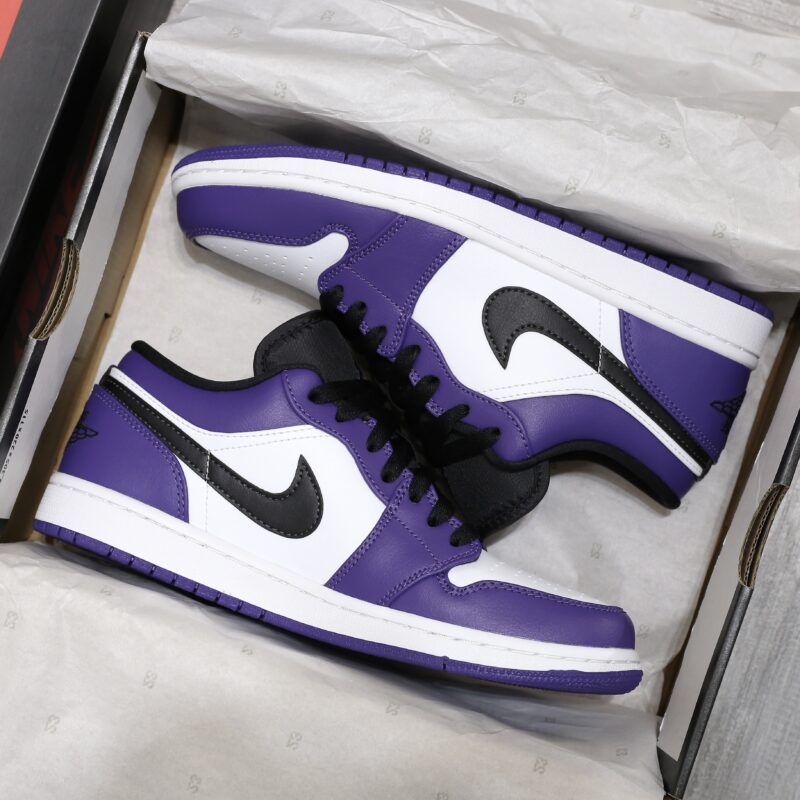 Giày Air Jordan 1 Low ‘Court Purple’ Best Quality