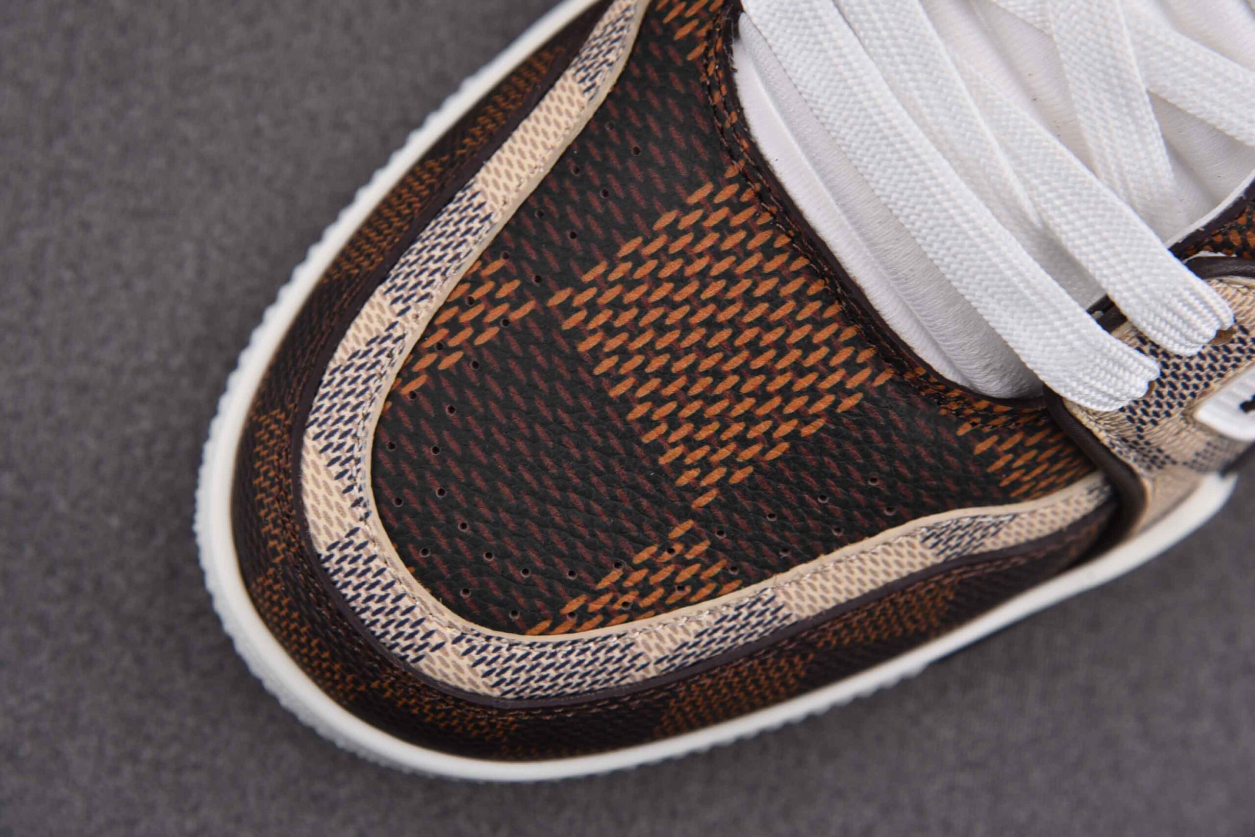 Giày Louis Vuitton LV Trainer #54 Damier Ebene Multi Best Quality