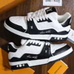 Giày Louis Vuitton Lv Trainer #54 Signature Black White Best Quality