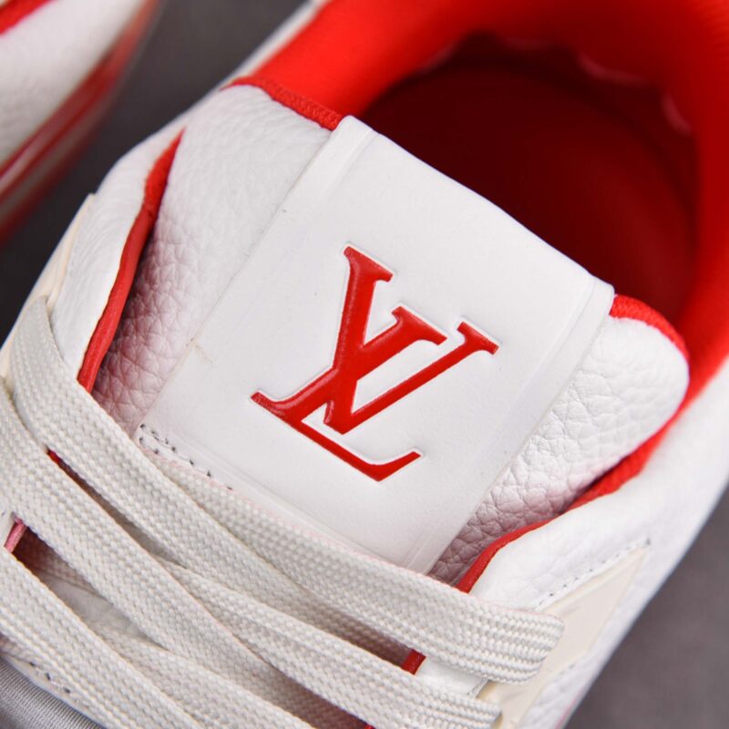 Giày Louis Vuitton LV Trainer #54 Signature White Red Best Quality