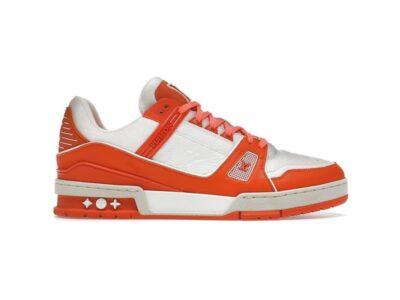 Giày Louis Vuitton Lv Trainer Monogram Orange Best Quality