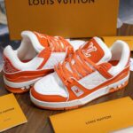 Giày Louis Vuitton Lv Trainer Monogram Orange Best Quality