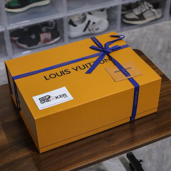Giày Louis Vuitton LV Trainers In Grey Best Quality
