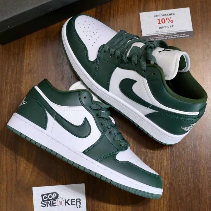 Giày Nike Air Jordan 1 Low ‘Galactic Jade’ (W) Like Auth