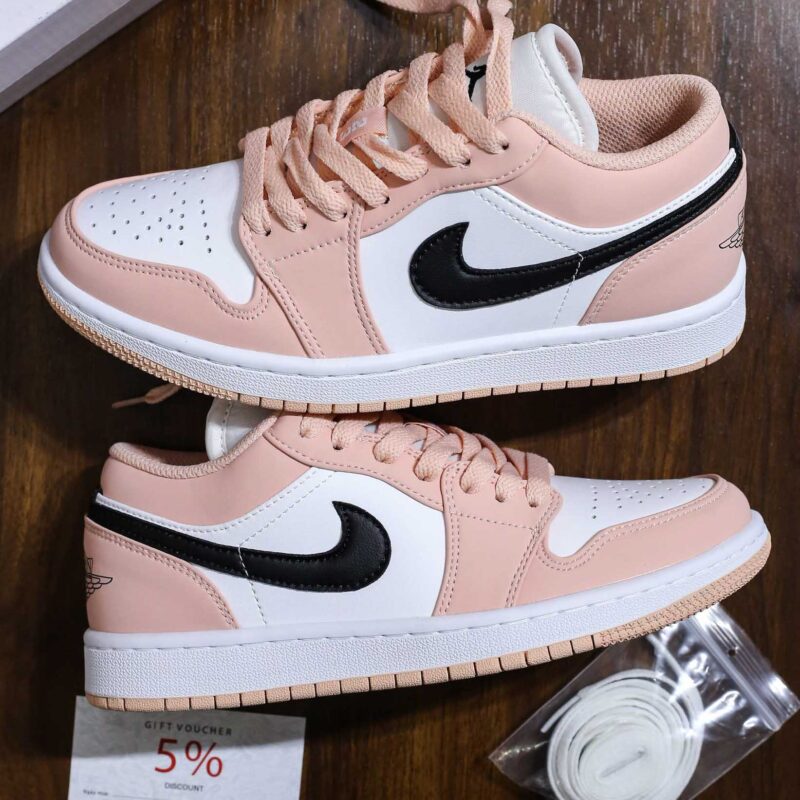 Giày Nike Air Jordan 1 Low ‘Light Arctic Pink’ Like Auth