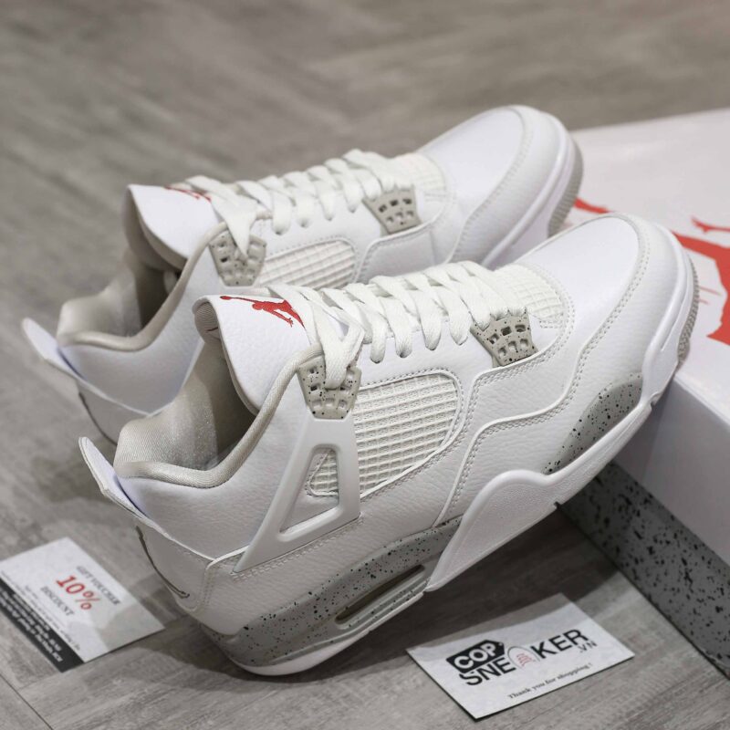 Giày Nike Air Jordan 4 White Oreo 2021 Best Quality