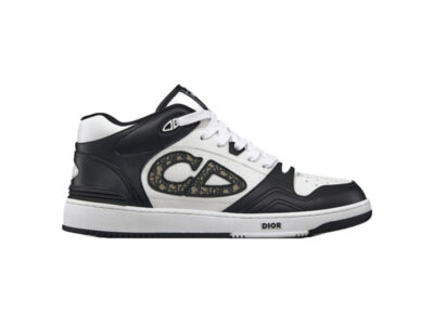 (Best Quality) Giày Dior B57 Mid 'Black White Dior Oblique Jacquard'