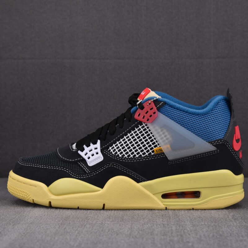 (BEST) Union LA x Air Jordan 4 Retro 'OFF NOIR'