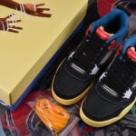 (BEST) Union LA x Air Jordan 4 Retro 'OFF NOIR'