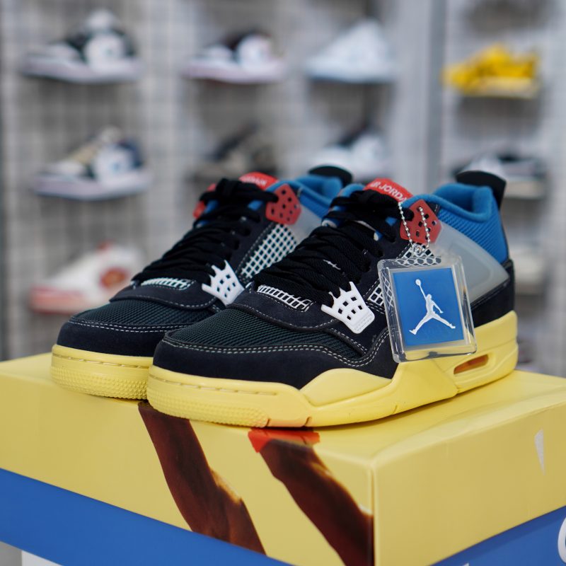 (BEST) Union LA x Jordan 4 Retro 'Off Noir'