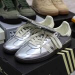 Giày Adidas Samba ‘Wales Bonner Silver’ Like Auth