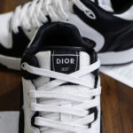 Giày Dior B57 Navy Blue and White Smooth Best Quality
