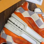 Giày Louis Vuitton LV Trainer #54 Damier Orange Best Quality