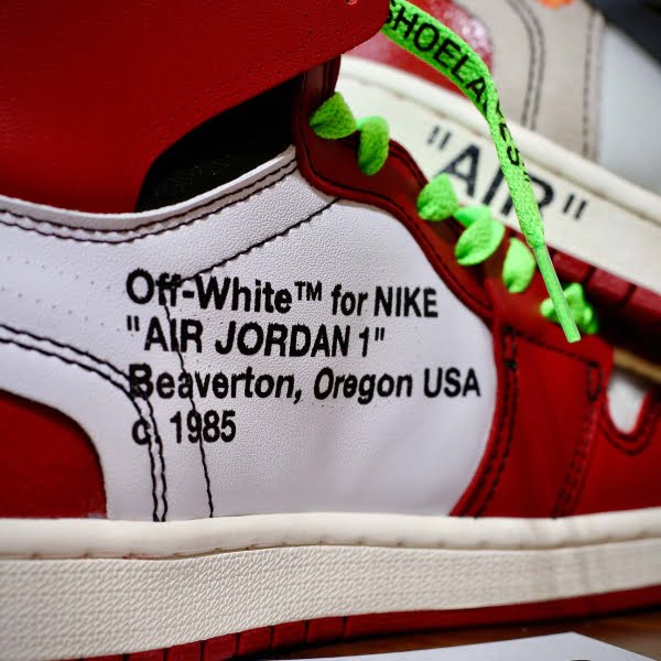 Giày Nike Air Jordan 1 Off White Chicago Like Auth