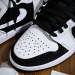 Nike Air Jordan 1 Mid Tuxedo White Black Like Auth