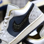 (BEST) Air Jordan 1 Low 'Beaded Swoosh'