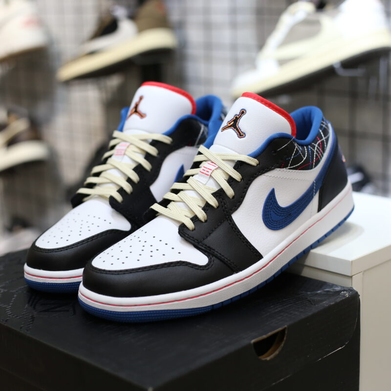 (BEST) Air Jordan 1 Low SE 'Industrial Blue Sashiko'