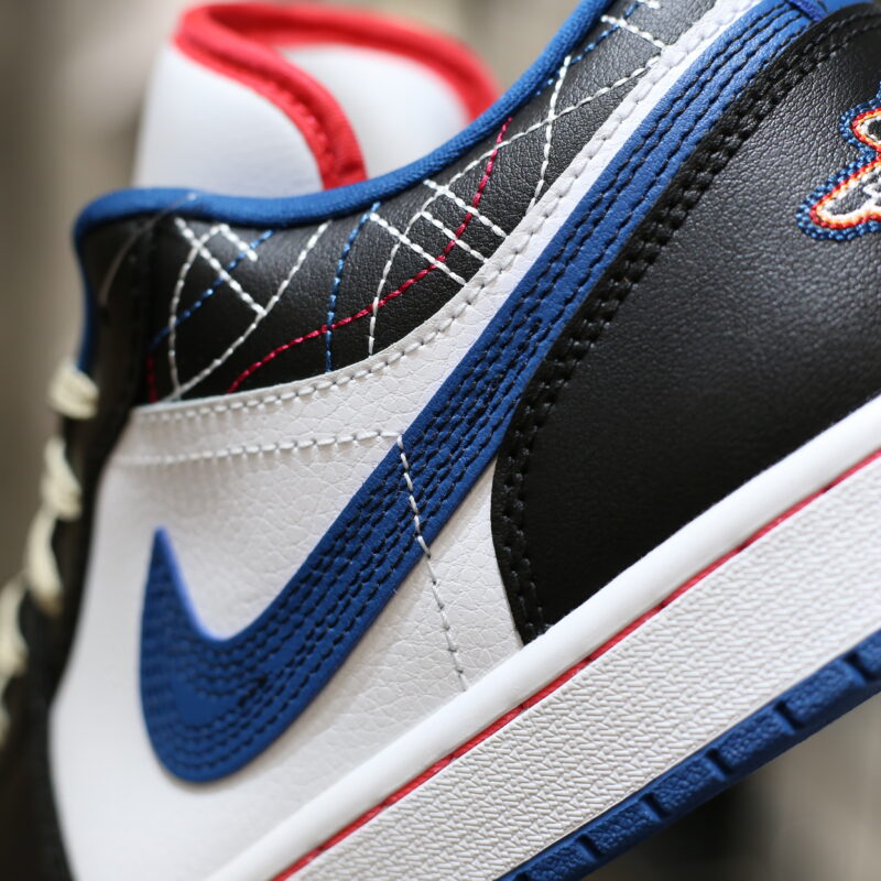 (BEST) Air Jordan 1 Low SE 'Industrial Blue Sashiko'