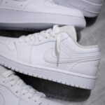 Giày Air Jordan 1 Low ‘Triple White’