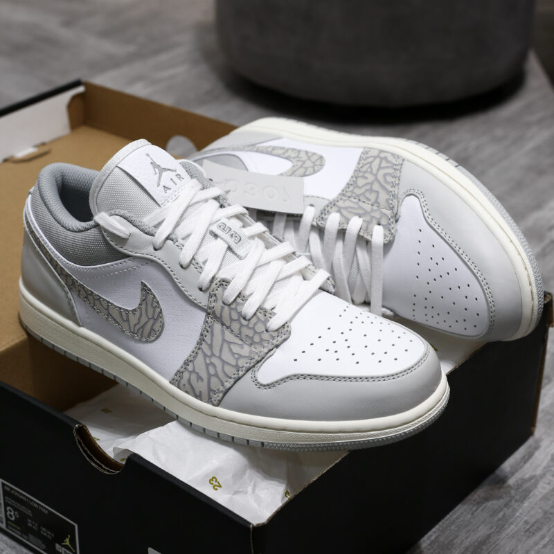 Giày Air Jordan 1 Low Premium ‘Elephant Print’ Best Quality
