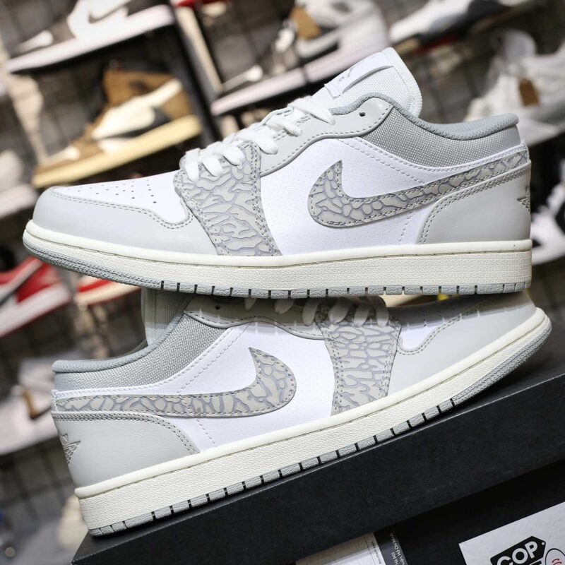 Giày Nike Air Jordan 1 Low Premium ‘Elephant Print’ Best Quality
