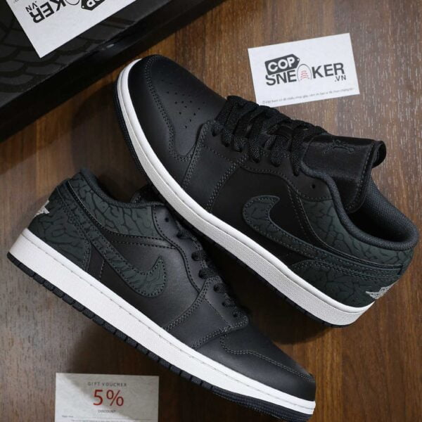 Giày Nike Air Jordan 1 Low SE ‘Black Elephant’ Best Quality