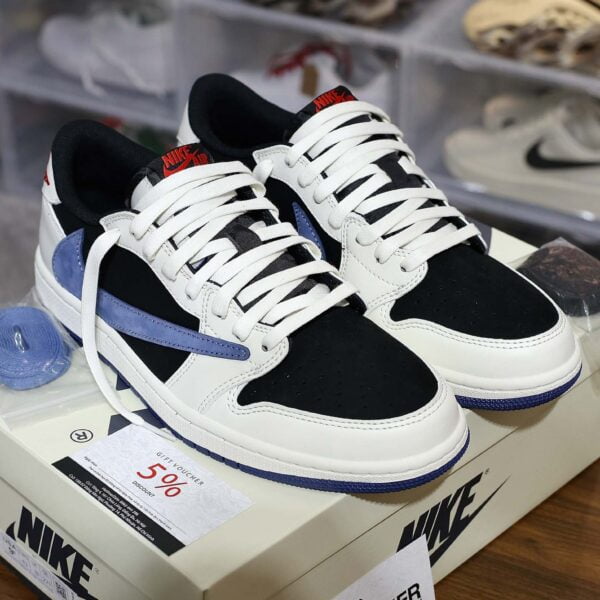 Giày Nike Air Jordan 1 Low Travis Scott ‘Navy’ Like Auth