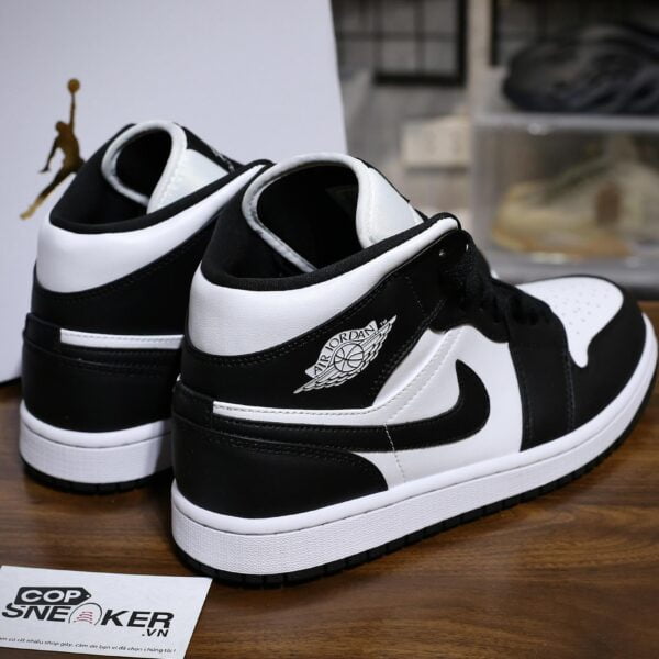Giày Nike Air Jordan 1 Mid ‘Panda’ Like Auth