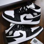 Giày Nike Air Jordan 1 Mid ‘Panda’ Like Auth