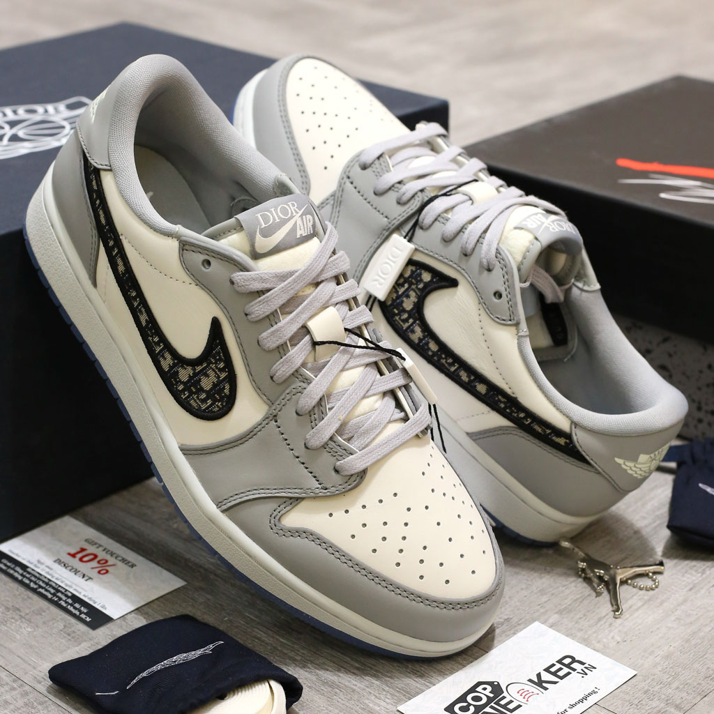 Giày Nike Air Jordan 1 Retro Low Dior Best Quality