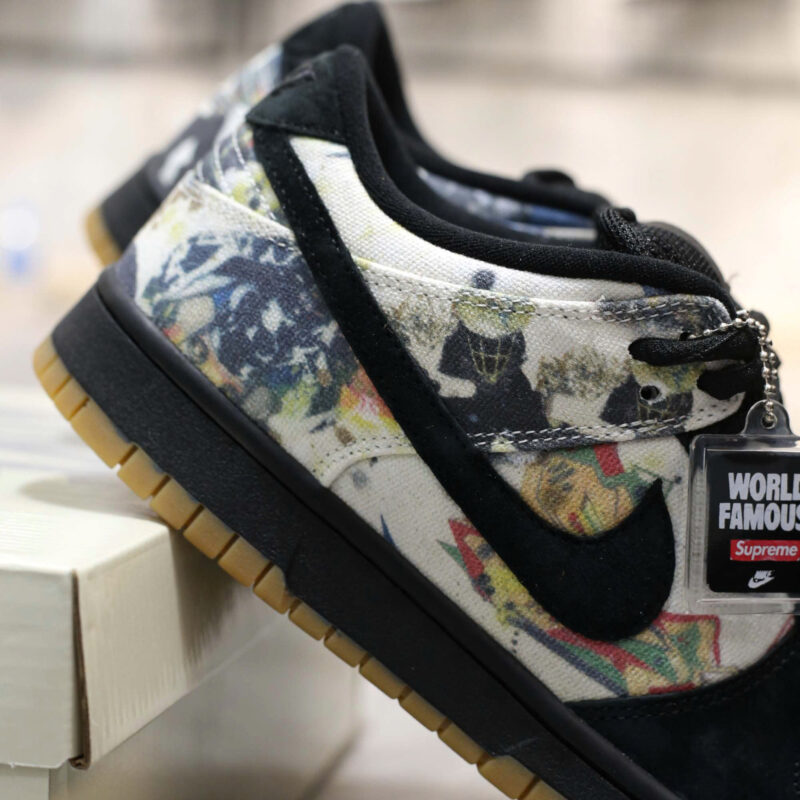 Giày Nike SB Dunk Low ‘Supreme Rammellzee’ Best Quality
