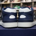 Giày Dior B57 Mid Navy Blue White Dior Oblique Jacquard Best Quality