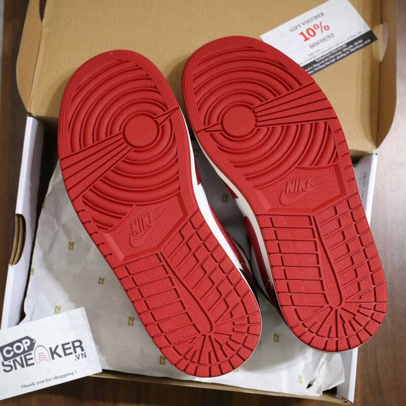 Giày Nike Air Jordan 1 Low ‘Reverse Black Toe’ Best Quality